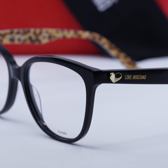 Final Price! Moschino MOL509 080700 Black Eyeglasses 54mm - Picture 11 of 12
